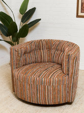 Load image into Gallery viewer, Babita Swivel in Striped Sunset