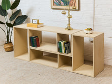Load image into Gallery viewer, Wood Multi Cubby Blonde Shelf
