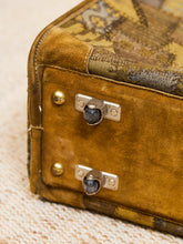 Load image into Gallery viewer, Medium French Vintage Patchwork Luggage