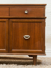 Load image into Gallery viewer, Mid-Century Modern Credenza with Brass Accent Pulls, c.1960’s