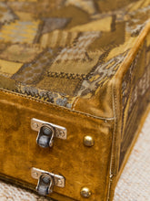 Load image into Gallery viewer, Medium French Vintage Patchwork Luggage