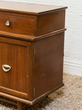 Load image into Gallery viewer, Mid-Century Modern Credenza with Brass Accent Pulls, c.1960’s