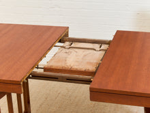 Load image into Gallery viewer, Expandable Dining Table with Sculptural Base Restored