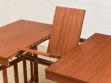 Load image into Gallery viewer, Expandable Dining Table with Sculptural Base Restored
