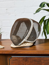 Load image into Gallery viewer, Vintage Leather Fencing Mask