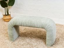 Load image into Gallery viewer, Vintage Karl Springer Bench in Sage