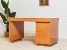 Load image into Gallery viewer, Art Deco Italian Maple Desk