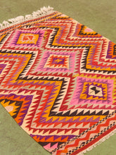 Load image into Gallery viewer, Anatolia Antalya Classic Kilim Rug with Bright Colors Large Rug