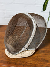 Load image into Gallery viewer, Vintage Leather Fencing Mask