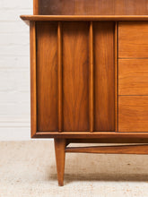 Load image into Gallery viewer, Kent Coffey Foreteller Mid-Century Modern Walnut China Cabinet