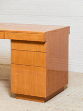 Load image into Gallery viewer, Art Deco Italian Maple Desk