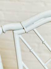 Load image into Gallery viewer, Pair of Chippendale Vintage Bamboo Counter Stools