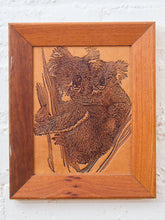 Load image into Gallery viewer, Koala Etched Wood Art