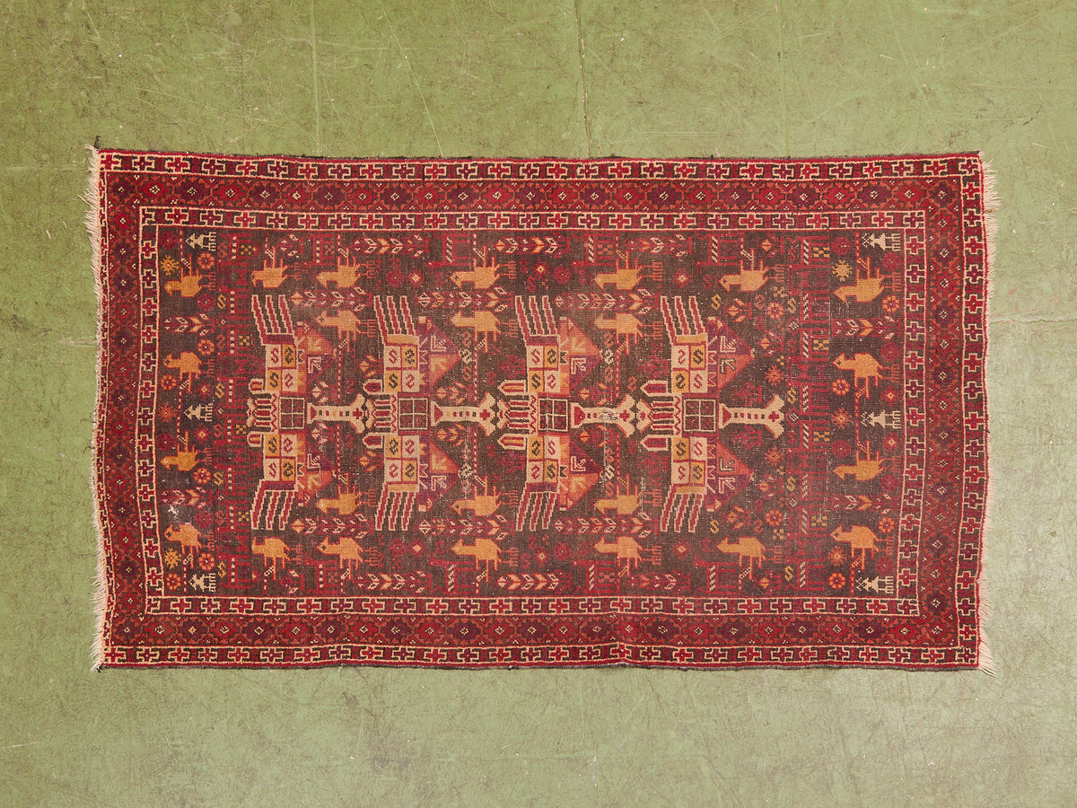 Afgan Vintage Rug – Sunbeam Vintage