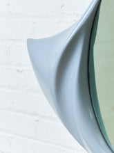 Load image into Gallery viewer, 1970s Vintage Grey Abstract Fiberglass Hanging Mirror
