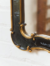 Load image into Gallery viewer, Vintage Friedman Brothers Rare Blue Hand Painted Chinoiserie Mirror