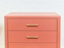 Load image into Gallery viewer, Corral Post Modern 5 drawer Highboy on a Plinth Base