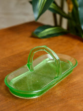 Load image into Gallery viewer, Serving Tray Depression Glass