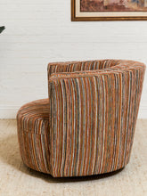 Load image into Gallery viewer, Babita Swivel in Striped Sunset