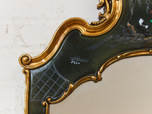 Load image into Gallery viewer, Vintage Friedman Brothers Rare Blue Hand Painted Chinoiserie Mirror