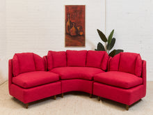 Load image into Gallery viewer, Vintage Henredon Three-piece Folio Modular Sofa