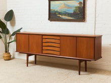 Load image into Gallery viewer, Danish Teak Sideboard by Henning Kjaernulf for Bruno Hansen, 1960s