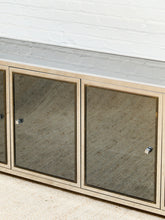 Load image into Gallery viewer, Angolo Metal Arte in Italy, 1960s Chrome and Mirror Glass Sideboard