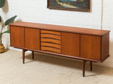 Load image into Gallery viewer, Danish Teak Sideboard by Henning Kjaernulf for Bruno Hansen, 1960s