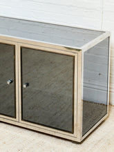 Load image into Gallery viewer, Angolo Metal Arte in Italy, 1960s Chrome and Mirror Glass Sideboard
