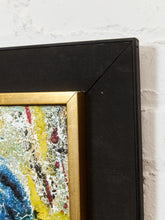 Load image into Gallery viewer, Enamel Style Oil Painting, Mid-century, Modern Abstract