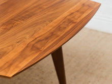 Load image into Gallery viewer, Room and Board Solid Walnut Dining Table with Leaves