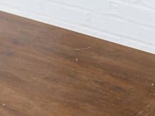 Load image into Gallery viewer, Nine Drawer, Mid-century Vintage Framed Walnut Dresser
