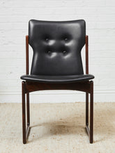 Load image into Gallery viewer, Rare Set of Danish Vamdrup Stolefabrik Rosewood Dining Chairs