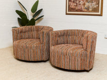 Load image into Gallery viewer, Babita Swivel in Striped Sunset