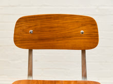 Load image into Gallery viewer, Walnut Plywood Industrial Chair
