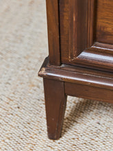 Load image into Gallery viewer, Nine Drawer, Mid-century Vintage Framed Walnut Dresser