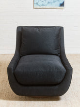 Load image into Gallery viewer, Atlas Swivel Chair in Symba Onyx