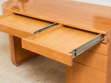 Load image into Gallery viewer, Art Deco Italian Maple Desk