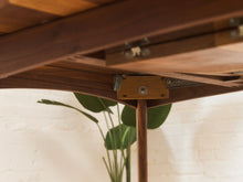 Load image into Gallery viewer, Room and Board Solid Walnut Dining Table with Leaves