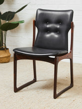 Load image into Gallery viewer, Rare Set of Danish Vamdrup Stolefabrik Rosewood Dining Chairs