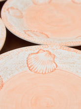 Load image into Gallery viewer, Set of 4 Post Modern Shell Desert Plates
