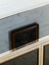 Load image into Gallery viewer, Angolo Metal Arte in Italy, 1960s Chrome and Mirror Glass Sideboard