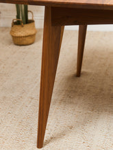 Load image into Gallery viewer, Room and Board Solid Walnut Dining Table with Leaves