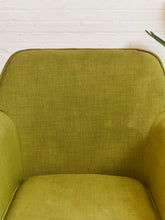 Load image into Gallery viewer, Olive Green Armchair