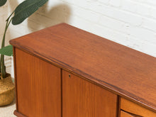 Load image into Gallery viewer, Danish Teak Sideboard by Henning Kjaernulf for Bruno Hansen, 1960s
