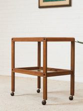 Load image into Gallery viewer, 1970’s Boho Oak Bar