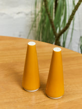 Load image into Gallery viewer, Mellow Yellow Modernist Salt and Pepper Shakers