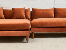 Load image into Gallery viewer, Rowan Sectional Sofa in Terra Cotta