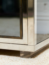 Load image into Gallery viewer, Angolo Metal Arte in Italy, 1960s Chrome and Mirror Glass Sideboard