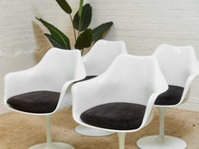 Load image into Gallery viewer, Set of 4 Swivel Tulip Style Chairs